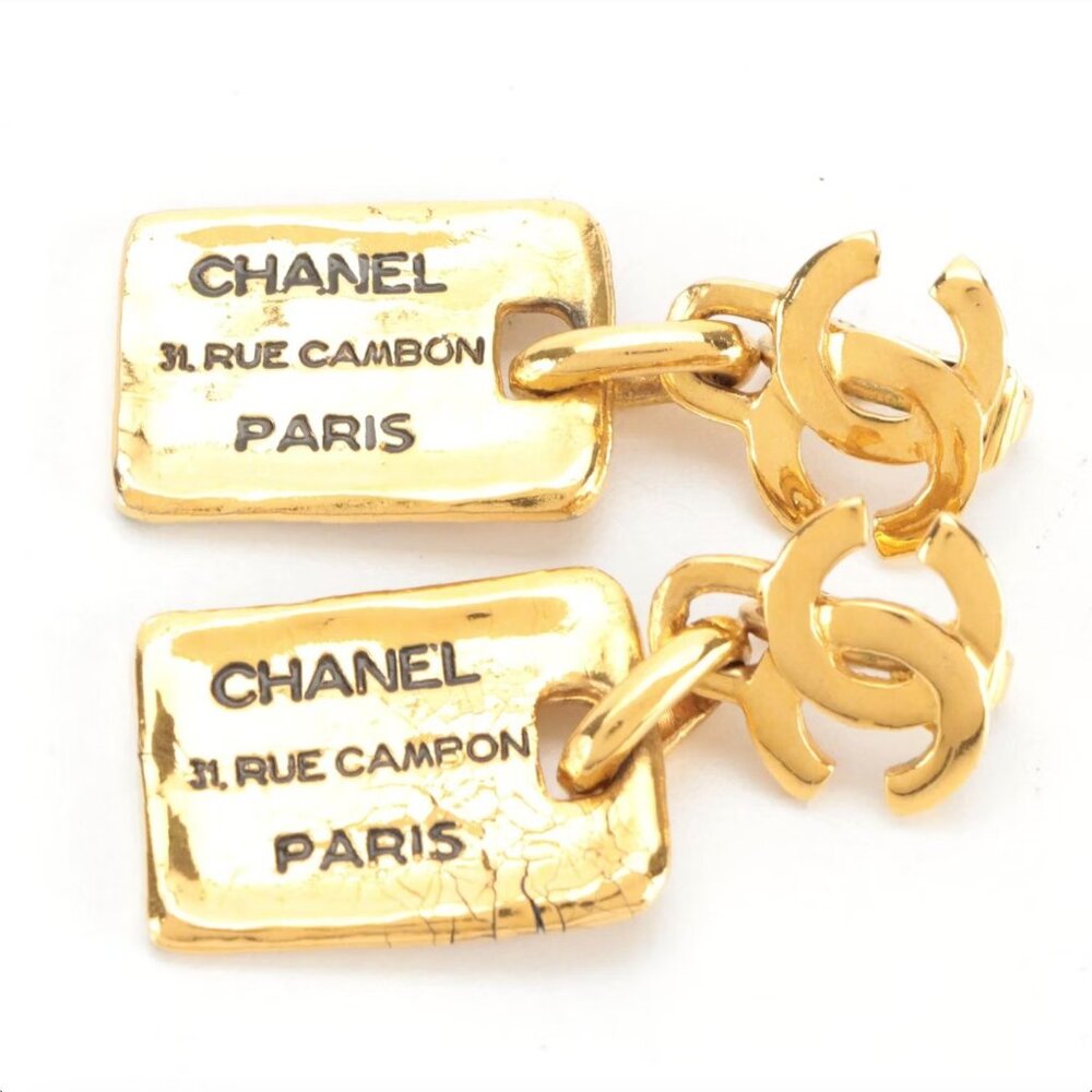 Chanel Vintage 31 Rue Cambon Clip-On Earrings